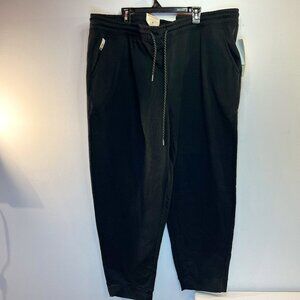 Weatherproof Men's Black Big & Tall Tapered Knit Jogger - Size 4XL - NWT $69.50